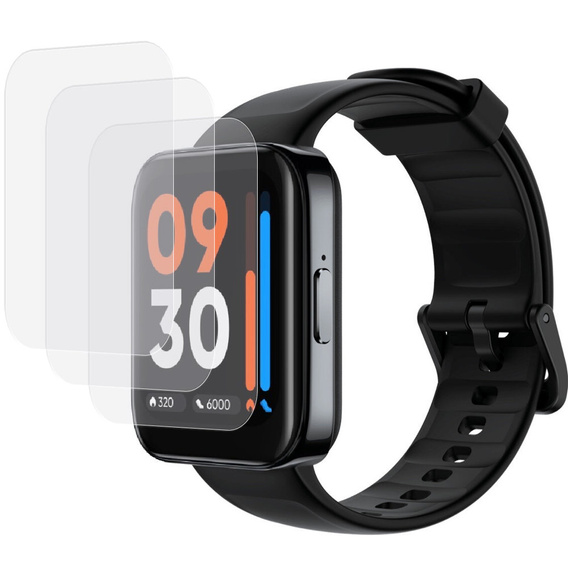 3x Φύλλο υδρογέλης ERBORD για Realme Watch 3