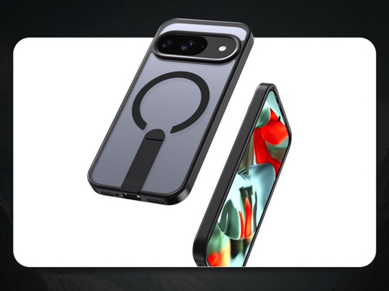 Υβριδική θήκη Fusion για Google Pixel 10 / 10 Pro, για MagSafe, με βάση, μαύρο