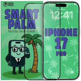 5D Smart Palm Full Glue γυαλί για iPhone 17 Pro