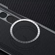Θήκη SULADA Carbon Fiber για MagSafe για Samsung Galaxy Z Fold6 5G, μαύρο