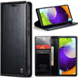θήκη CASEME για Samsung Galaxy A52/A52s, Waxy Textured, μαύρη