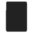 θήκη για το Samsung Galaxy Tab S6 Lite Tri-fold, Magnetic smartcase, μαύρη