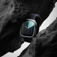 Θήκη Ringke για Samsung Galaxy Watch 6 Classic 47mm, Slim, 2-Pack, διάφανο / μαύρο