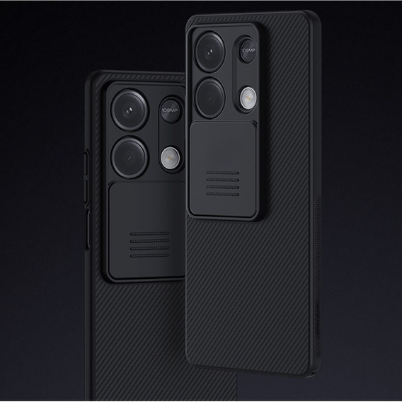 Θήκη για Xiaomi Redmi Note 13 5G, θωρακισμένη Nillkin, CamShield Pro, μαύρη