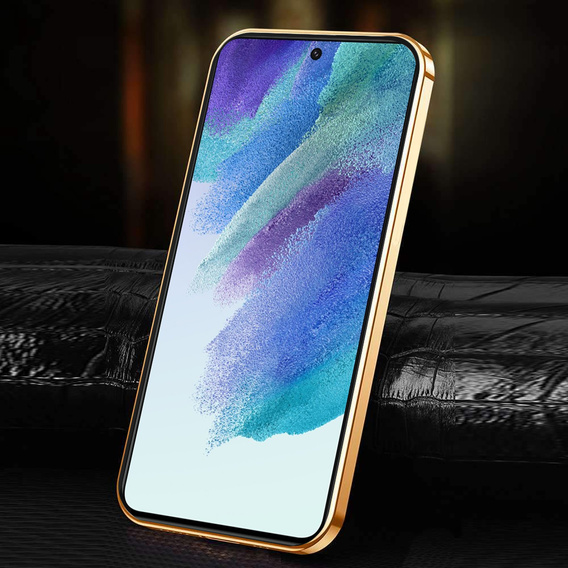 Θήκη για Samsung Galaxy S21, Cowhide Leather, ροζ