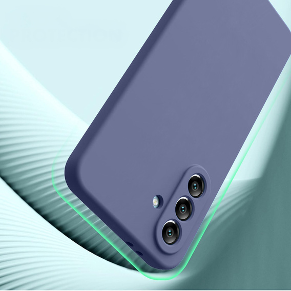 Θήκη για Samsung Galaxy A56 5G, Silicone Lite, σκούρο μπλε