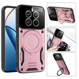 Θωρακισμένη θήκη για Realme 12 Pro 5G / 12 Pro+ 5G, Magnetic Ring, ροζ