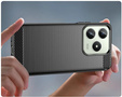 Θήκη για Realme C61, Carbon, μαύρη