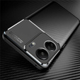 Θήκη για Xiaomi Redmi 13C / Poco C65, Carbon Gel, μαύρη