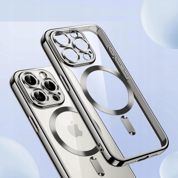 Θήκη για iPhone 16 Pro, Electro MagSafe, γκρι τιτάνιο + Γυαλί για την οθόνη