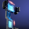 Blavec Selfie Stick Aluminium Fusion P07 με MagSafe, φώτα LED και τηλεχειριστήριο