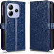 θήκη πτερύγιο για Xiaomi Redmi Note 14 4G, Wallet Rhombus, μπλε