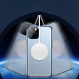 Μαγνητική θήκη MagSafe Dual Glass για iPhone 13 Pro, μπλε