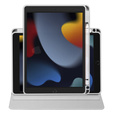 Θήκη για iPad 10.2" 2021/2020/2019 (9/8/7 gen.), με υποδοχή γραφίδας, περιστρεφόμενη κατά 360°, γκρι