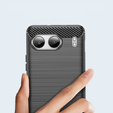 Θήκη για OnePlus Nord 4, Carbon, μαύρη