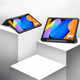Θήκη για Lenovo Idea Tab 11" 2025 TB336FU TB336ZU, βάση, Smartcase με υποδοχή γραφίδας, γκρι
