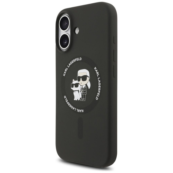 Θήκη Karl Lagerfeld Silicone Body Ring MagSafe για Apple iPhone 17