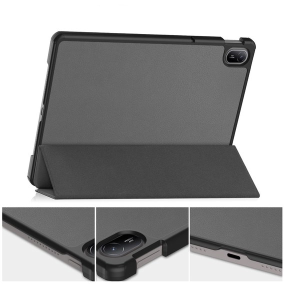 Θήκη για Huawei MatePad SE 11 2024, Smartcase, γκρι