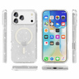 Θήκη για iPhone 17 Pro, για MagSafe, γυαλιστερή, διάφανη