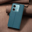 θήκη με πτερύγιο για Xiaomi Redmi Note 13 5G, BINFEN Wallet, πράσινη