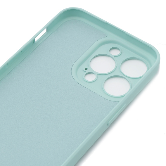 Θήκη για iPhone 15 Pro Max, Silicone Lite, μπλε
