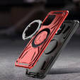 Θήκη για T Phone 2 Pro 5G, Heavy Duty Ring, κόκκινη