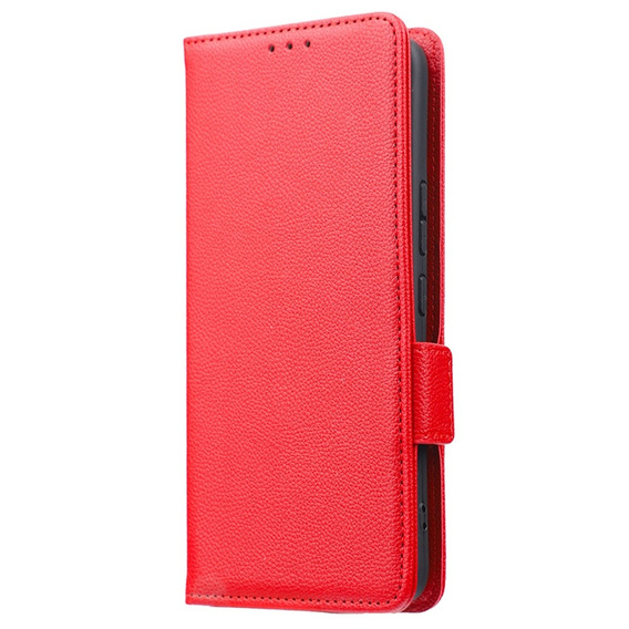 Θήκη με πτερύγιο για Nokia X30 5G, Wallet Litchi Magnet Case, κόκκινη