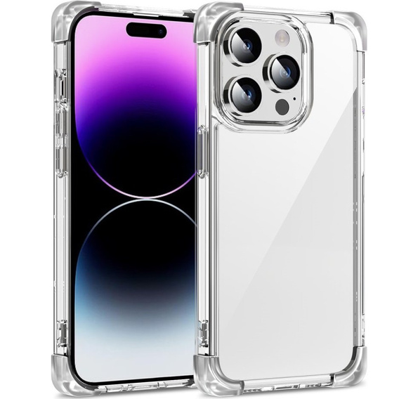 Θήκη για iPhone 14 Pro, ERBORD CornerShield, διαφανής