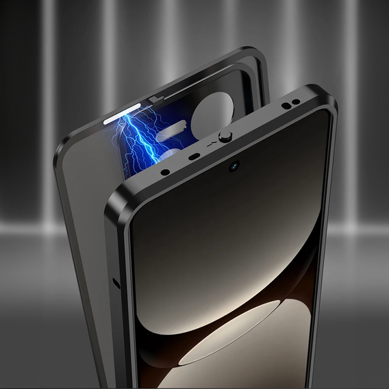 Θήκη για Realme GT 7 Pro, Frame Case, μαύρη