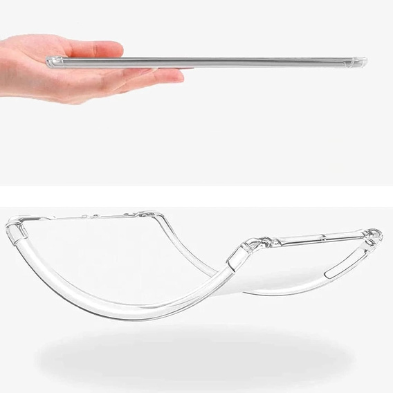Θήκη για Lenovo Tab M11, σιλικόνη, διαφανής