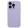 Θήκη για iPhone 15 Pro Max, Silicone Lite, μωβ