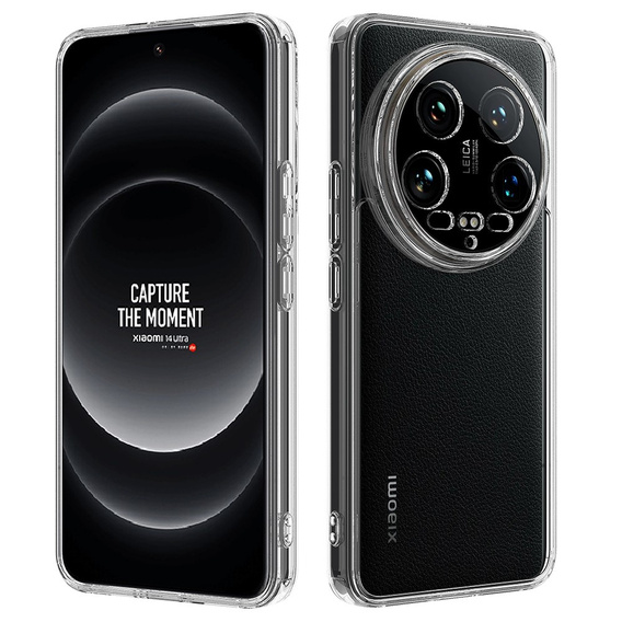 Θήκη για Xiaomi 14 Ultra, Fusion Hybrid, διαφανής