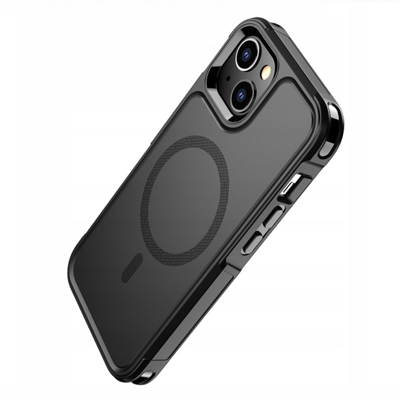 Θήκη για iPhone 14, MagForce MagSafe, μαύρη