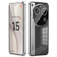 θήκη για το Xiaomi 15 Ultra, Magnetic Dual Glass, ασημένια
