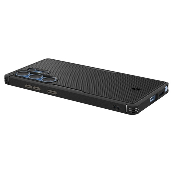 θήκη Spigen για Samsung Galaxy S25 Ultra, Core Armor MagSafe, μαύρη + μετριασμένο γυαλί 9H