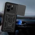 Θήκη για Xiaomi Redmi Note 14 4G, CamShield Slide, μαύρη