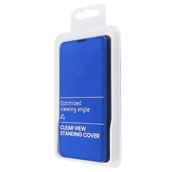 Θήκη για Realme C21, Clear View, μπλε
