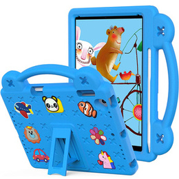 Παιδική θήκη για iPad 9.7" 2018/2017 (6/5 gen.) / Pro 9.7" 2016, Cute Patterns, με βάση, μπλε