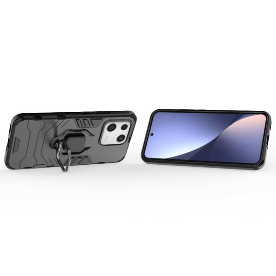 Θήκη για Xiaomi 13, Kickstand Ring, μαύρη