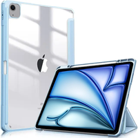 Θήκη για Apple iPad Air 11" 6 gen. 2024 (A2902, Smartcase Hybrid, με χώρο για γραφίδα, μπλε