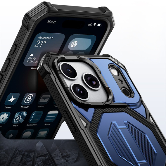 Προστατευτική θήκη με βάση συμβατή με MagSafe για iPhone 17 Pro Max