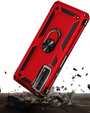 θωρακισμένη θήκη για Huawei P Smart 2021, Nox Case Ring, κόκκινη