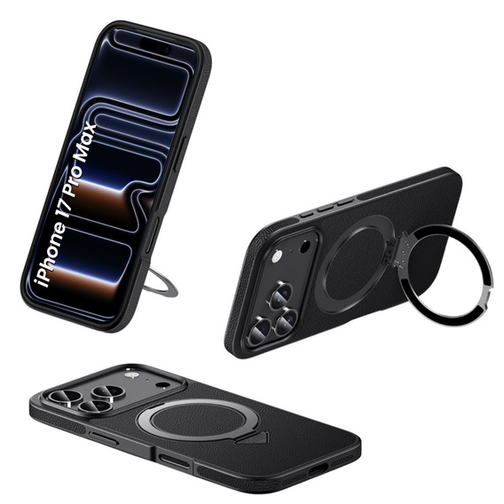 Δερμάτινη θήκη με βάση MagSafe για iPhone 17 Pro Max