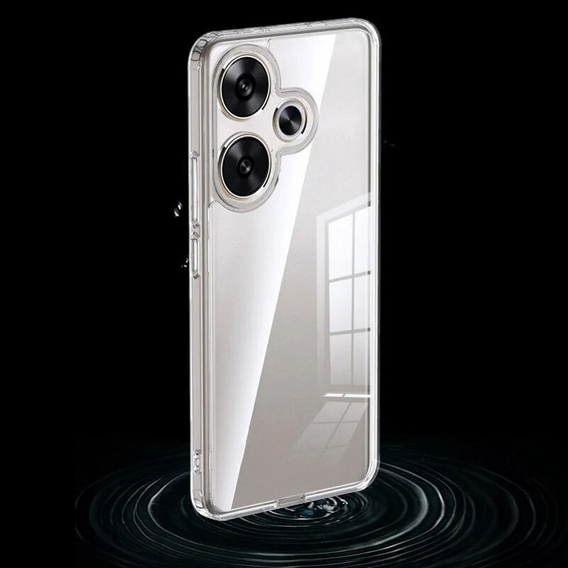 Θήκη για Xiaomi Poco F6, Fusion Hybrid, διαφανής