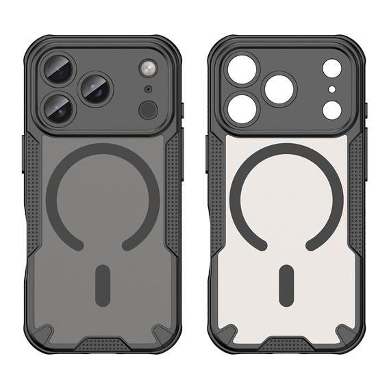 Θήκη για iPhone 17 Pro, για MagSafe, θωρακισμένη, μαύρη