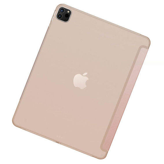 Θήκη για iPad Pro 12.9" 2022/2021/2020 (6/5/4 gen.), Smart Pencil, με υποδοχή γραφίδας, ροζ