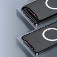 θήκη προστασίας κάμερας για το Samsung Galaxy S23 Ultra, CamShield MagSafe, διαφανής / μαύρη