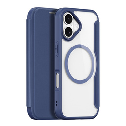 Θήκη Dux Ducis για iPhone 17, Skin X Pro, με πτερύγιο, για MagSafe, navy blue