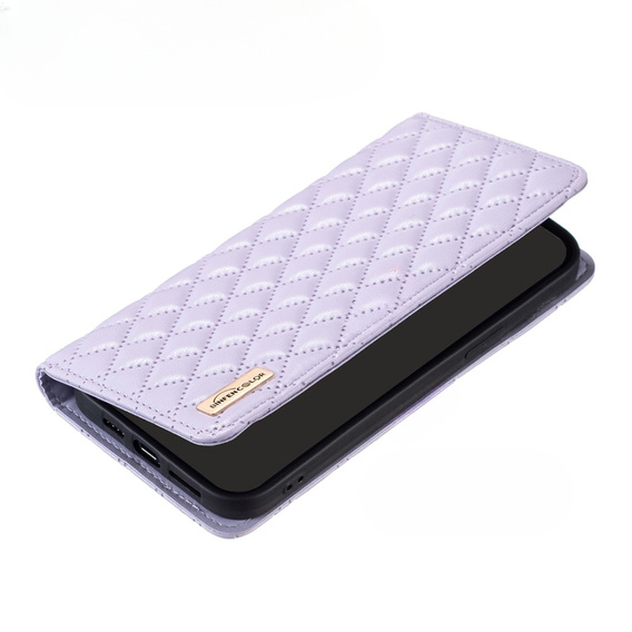 Θήκη με πτερύγιο για Samsung Galaxy A34 5G, Wallet, BINFEN COLOR, μωβ