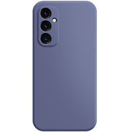 Η θήκη για Samsung Galaxy A25, Silicone Lite, σκούρο μπλε + γυαλί 9H